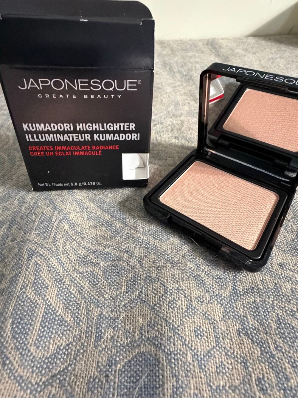 Japonesque Kumadori Highlighter shade rose gold